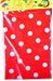 Rot gepunktet Deko Party Tischdecke - Tortendekoshop