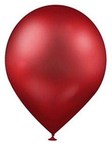 Rot Luft Metallic Party Ballons - Tortendekoshop