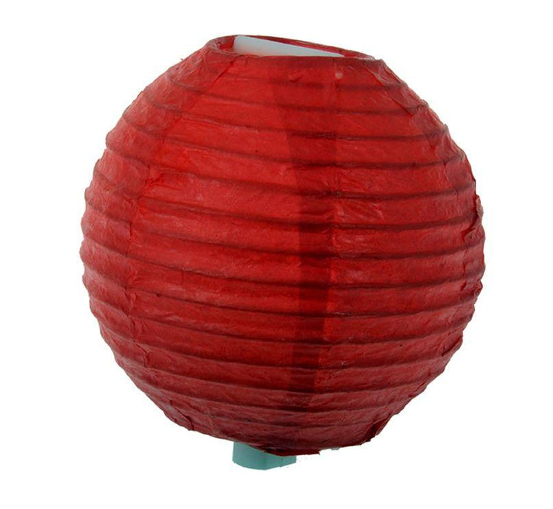 Rot Mini Party Laterne - Tortendekoshop