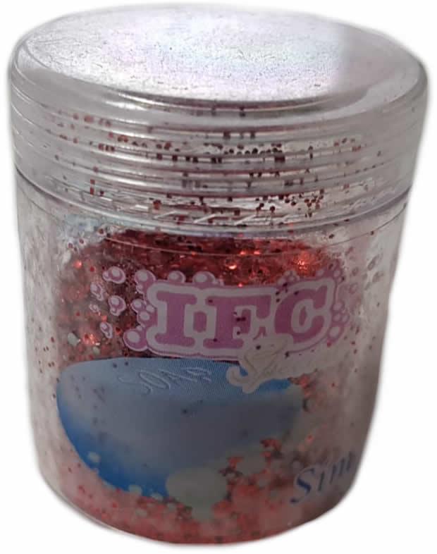 Rot Seife, Duftstein Glitzer pulver - Tortendekoshop