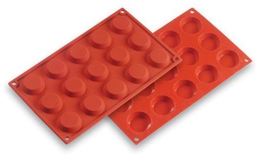 Runde Pralinen Schokoladen Silikonform - Tortendekoshop