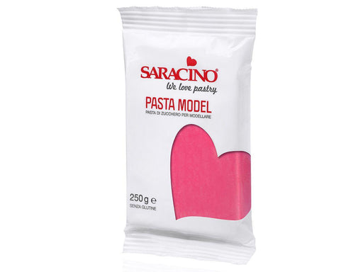 Saracino Modellierfondant Pasta Model fuchsia, 250g - Tortendekoshop