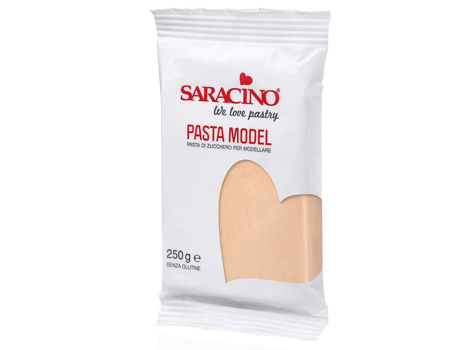 Saracino Modellierfondant Pasta Model helle haut, 250g - Tortendekoshop