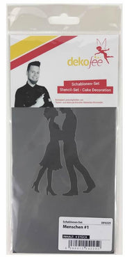 Schablonen Set Menschen - Tortendekoshop