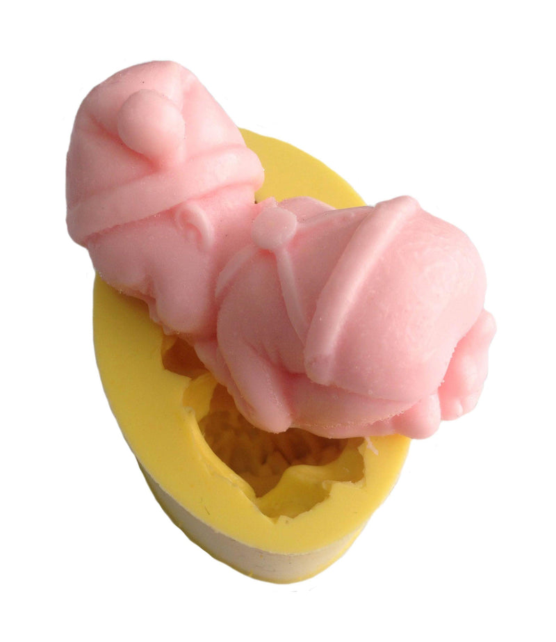Schlafende Baby Boy Silikonform - Tortendekoshop