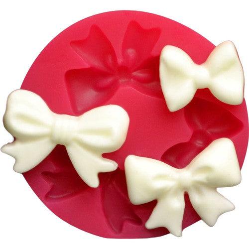 Schleifen Motiven Silikonform, 3er Set - Tortendekoshop