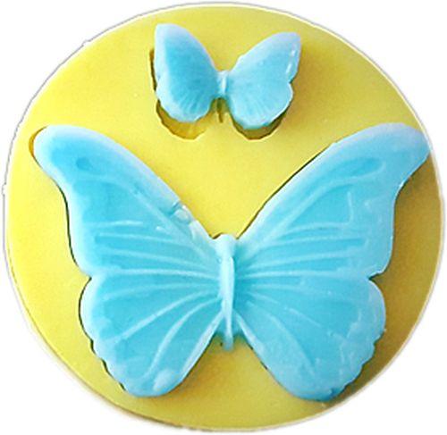 Schmetterling Silikonform, 2er Set - Tortendekoshop