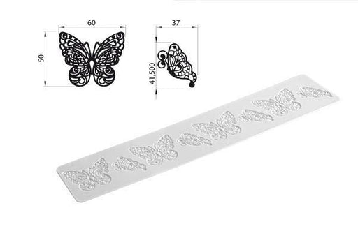 Schmetterling Spitzen Silikonform - Tortendekoshop