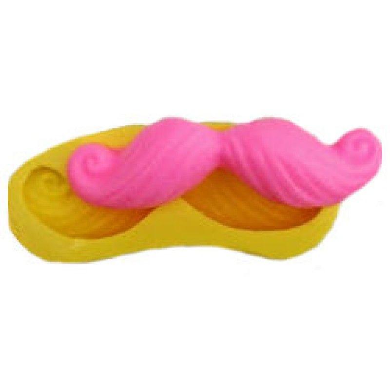 Schnauzbart Silikonform - Tortendekoshop