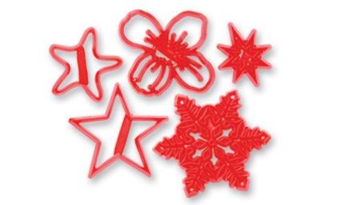 Schneeflocken, Eiskönigin Patchwork Präge Stempel Set - Tortendekoshop