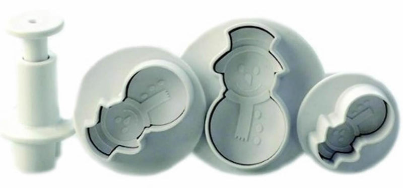 Schneemann Ausstecher Set - Tortendekoshop