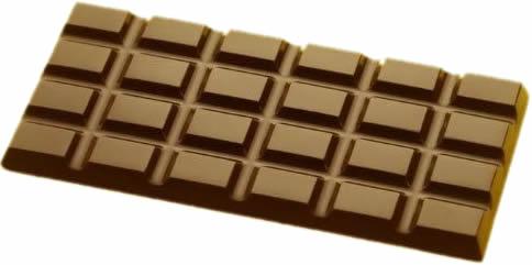 Schokoladenform Tafel - Tortendekoshop