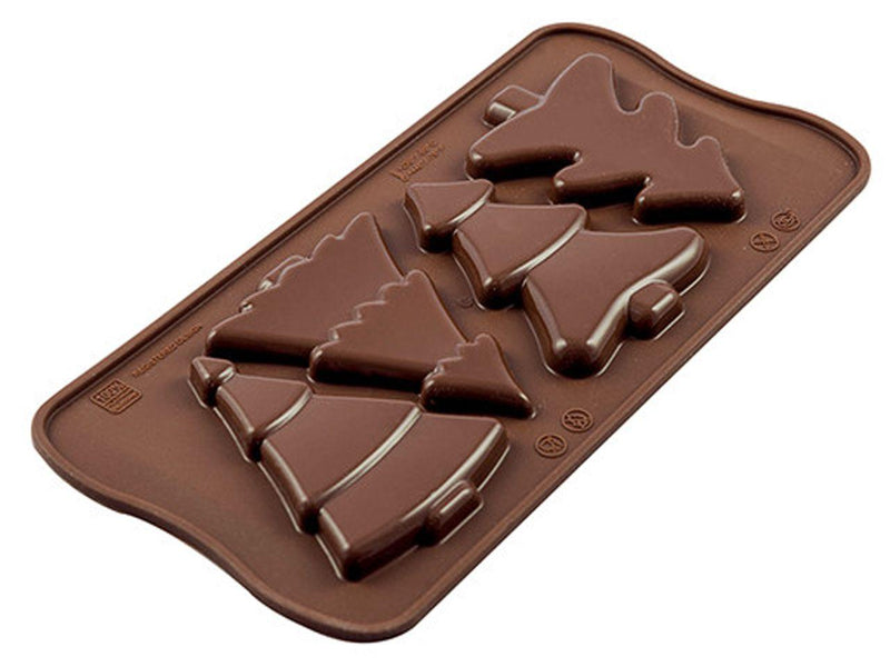 Silikomart Silikonform Choco Pine, Tannenbaum - Tortendekoshop