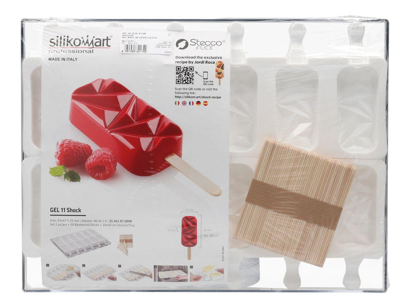 Silikomart Silikonform Gel 11 Shock - Tortendekoshop