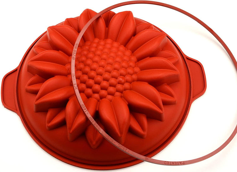 Silikomart Silikonform groß Sonnenblume - Tortendekoshop