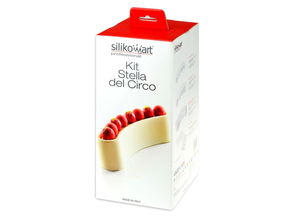 Silikomart Silikonform Kit Stella del Circo - Tortendekoshop
