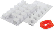 Silikomart Silikonform Puzzle - Tortendekoshop