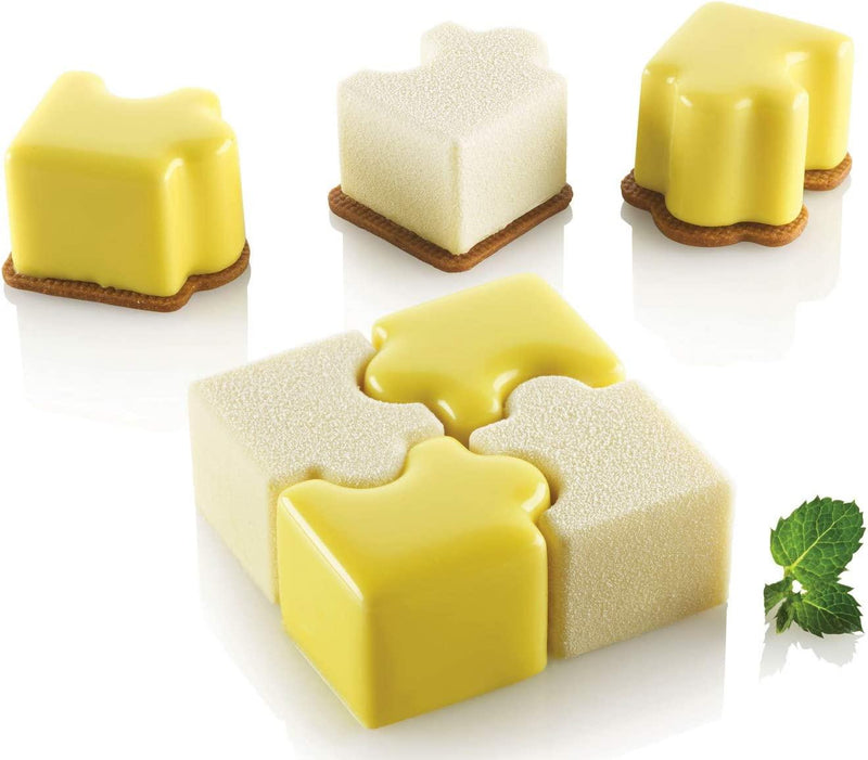 Silikomart Silikonform Puzzle - Tortendekoshop