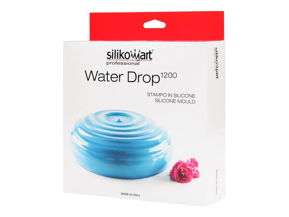 Silikomart Silikonform Water Drop, 1200 - Tortendekoshop