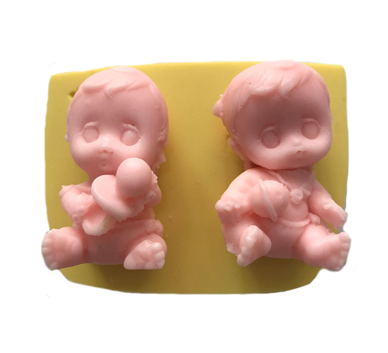 Baby Girl, Boy Silikonform - Tortendekoshop