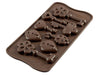 Silikon-Pralinenform Schokoladen-Schlüssel - Tortendekoshop