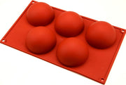 Silikonform klein Halbkugel, 80mm - Tortendekoshop