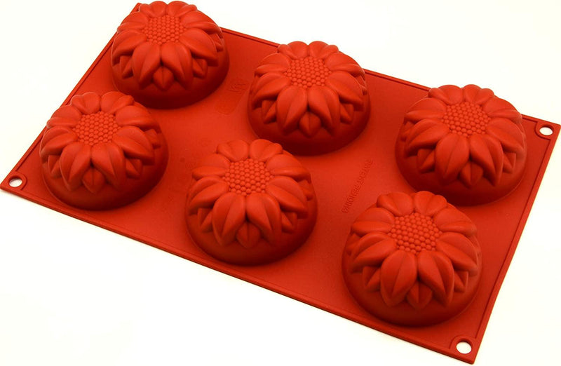 Silikonform Mini Sonnenblume - Tortendekoshop