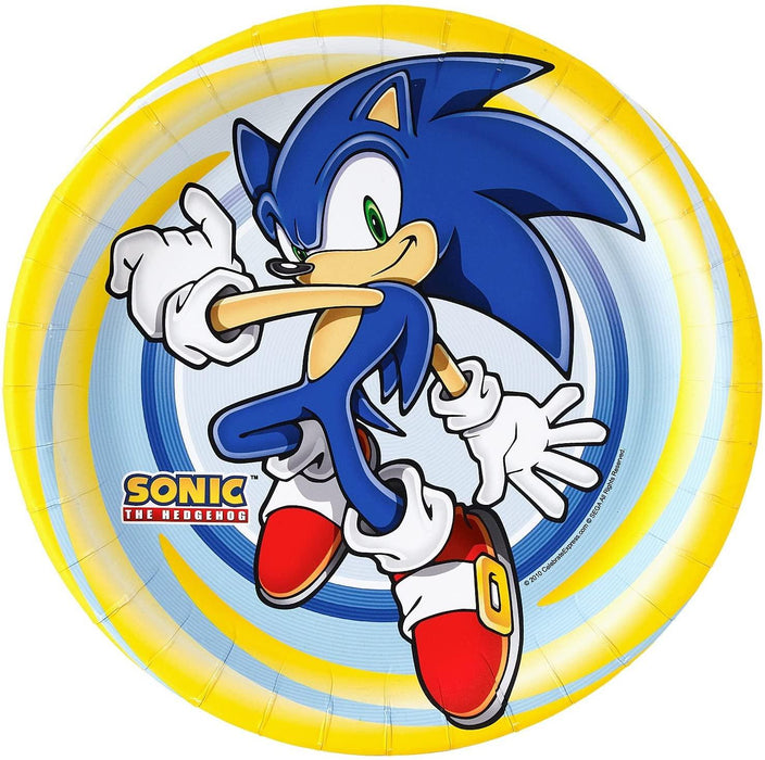 Sonic Runde Tortenaufleger - Tortendekoshop