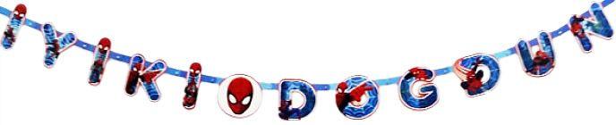 Spiderman Iyiki Dogdun Deko farbig - Tortendekoshop
