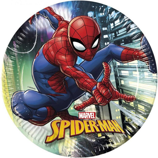 Spiderman Party Pappteller - Tortendekoshop