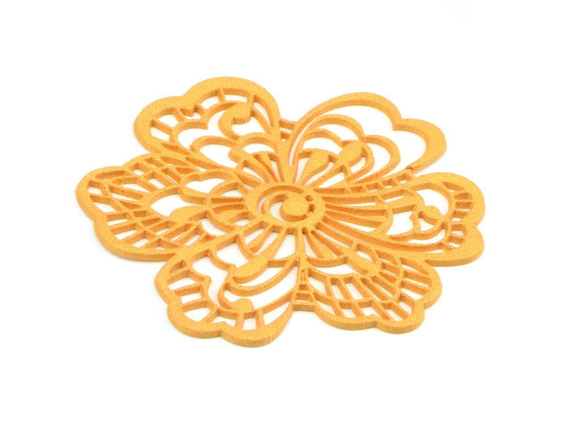 Spitzendekor Flower gold - Tortendekoshop