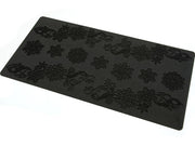Spitzendekor Matte Snowflakes - Tortendekoshop