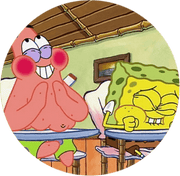 Spongebob Tortenaufleger, Rund - Tortendekoshop