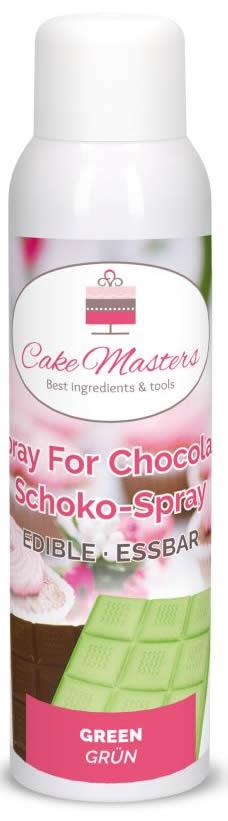 Spray für Schokolade, grün, 100ml - Tortendekoshop