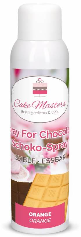 Spray für Schokolade, orange, 100ml - Tortendekoshop