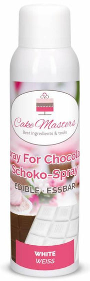 Spray für Schokolade, weiß, 100ml - Tortendekoshop