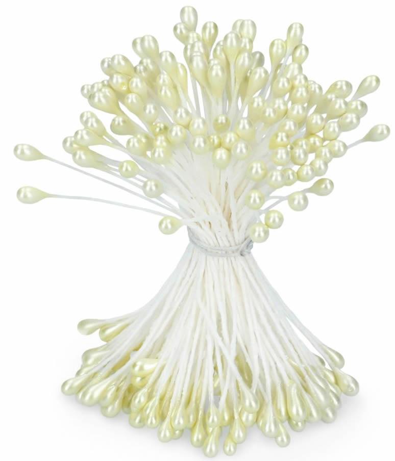 Staubblüten gelb, 120 Stk - Tortendekoshop