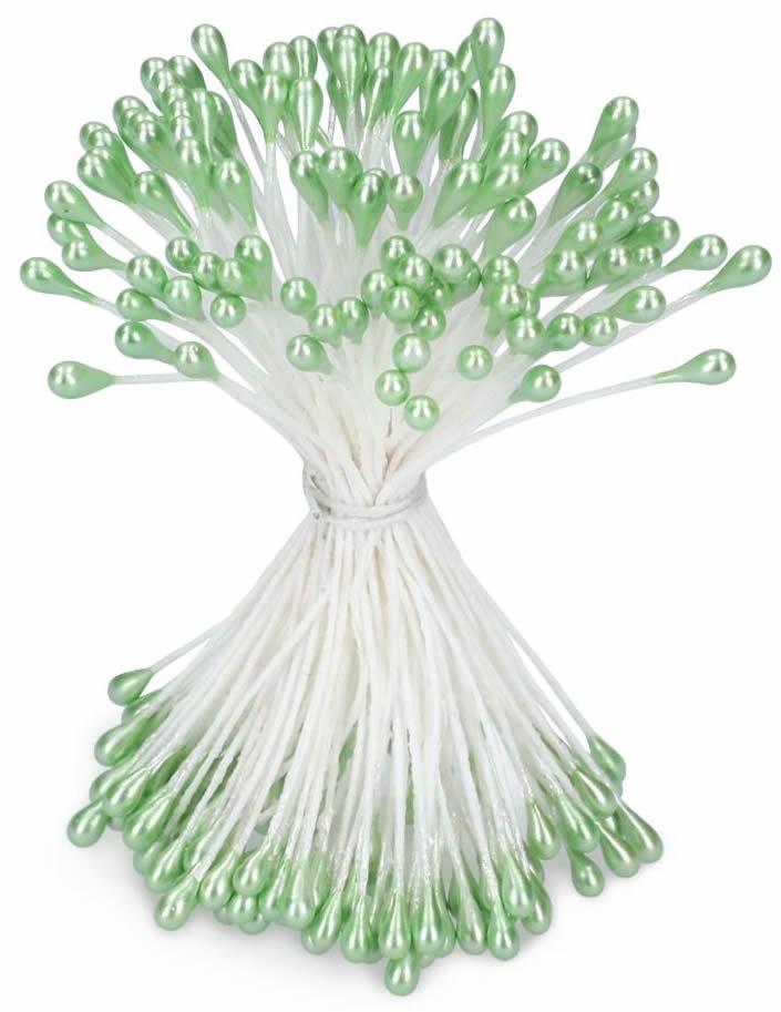Staubblüten grün, 120 Stk - Tortendekoshop