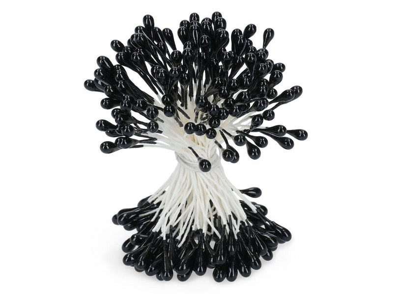 Staubblüten schwarz, 120 Stk - Tortendekoshop
