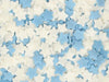 Streudekor Sterne blau-weiß, 60g - Tortendekoshop