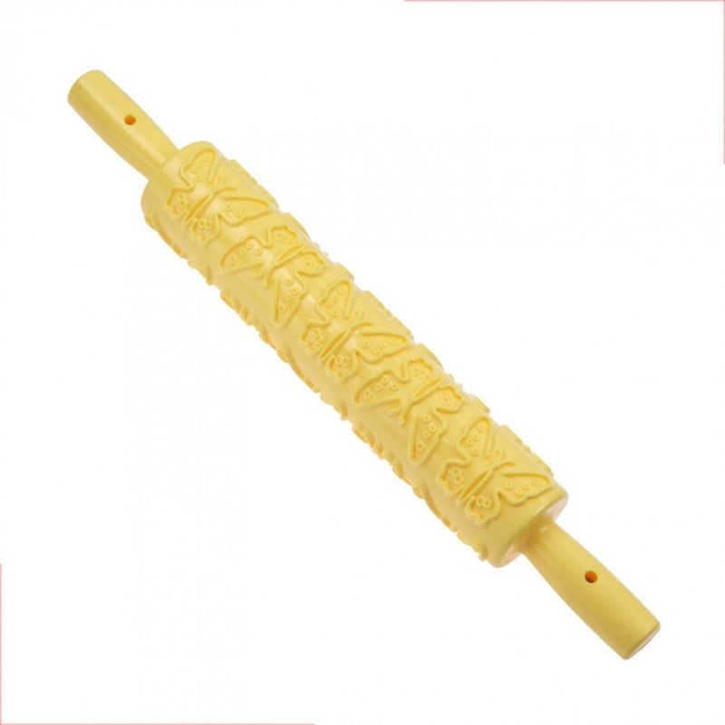 Strukturrolle Fondant Rolle Schmetterling Motiv, Gross - Tortendekoshop