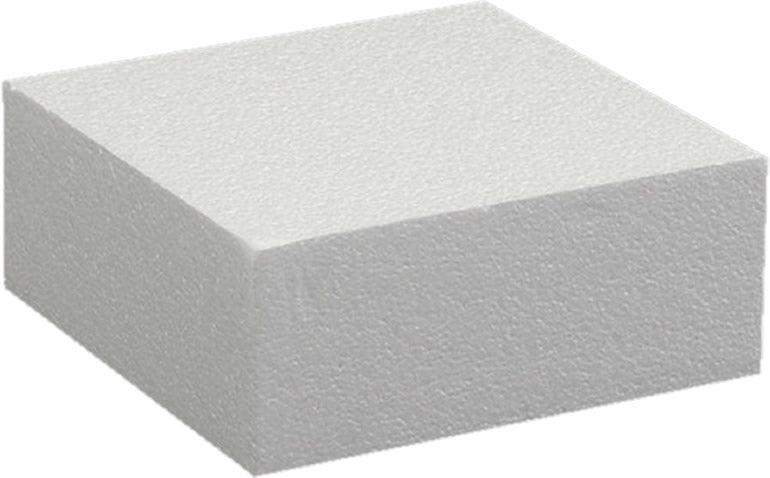 Styropor Quadrat Tortenunterlage ,30x15cm - Tortendekoshop