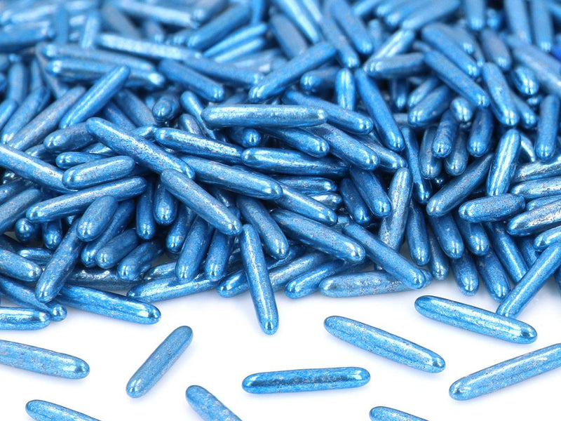 Sugar rods XL dunkelblau. 80g - Tortendekoshop