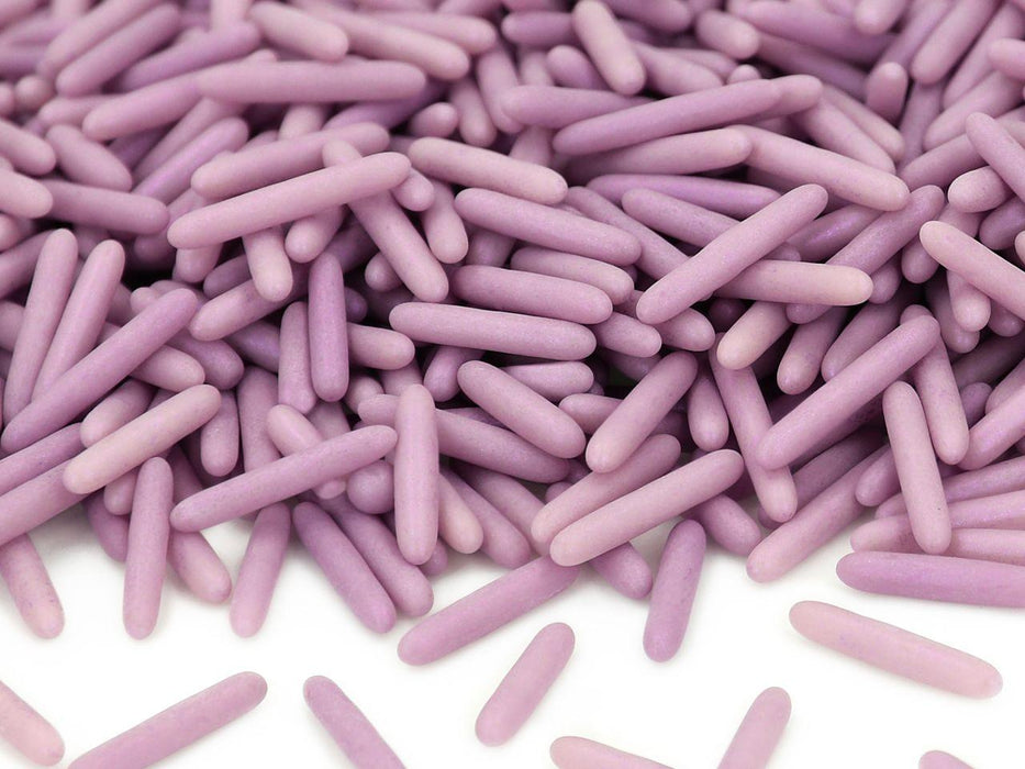 Sugar rods XL purple. 80g - Tortendekoshop