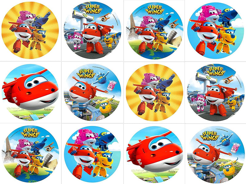Super Wings Cupcake, Muffinaufleger - Tortendekoshop
