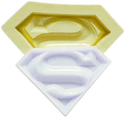 Superman Logo Silikonform - Tortendekoshop