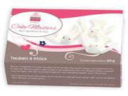 Tauben Zucker, 5 Stück - Tortendekoshop