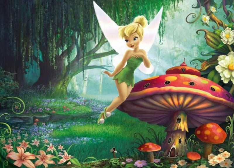 Tinker Bell Tortenaufleger, Rechteckig - Tortendekoshop