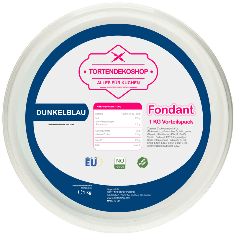 Tortendeko Fondant - Tortendekoshop