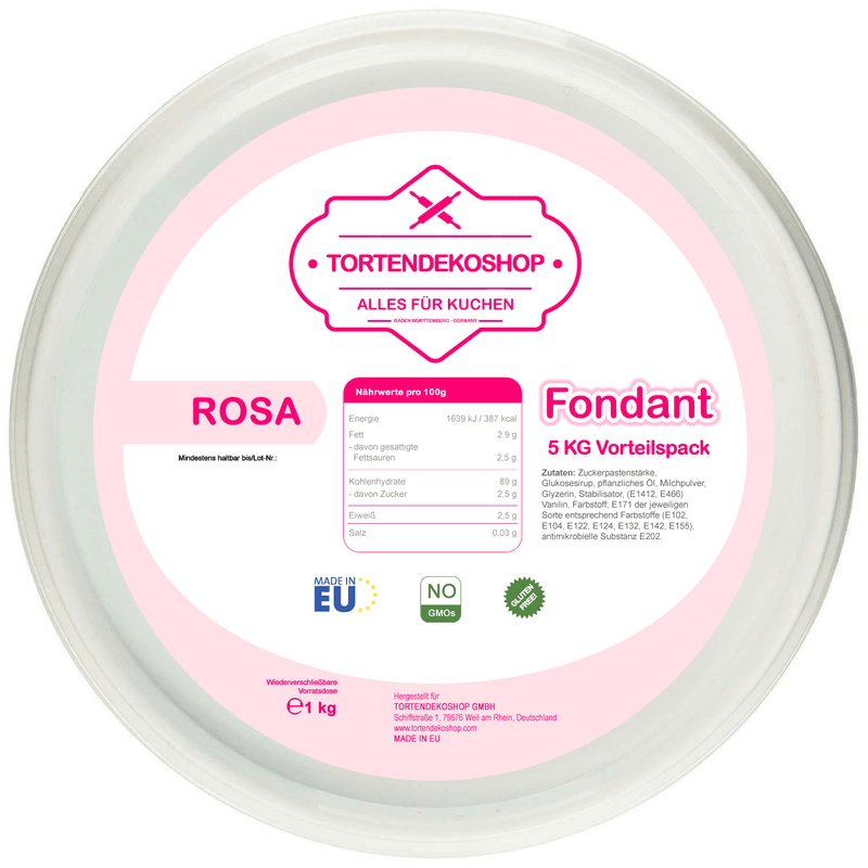 Tortendeko Fondant - Tortendekoshop